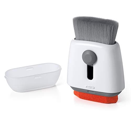 Image of OXO 12246100 Good Grips Sweep & Swipe Laptop Cleaner, White, One Size