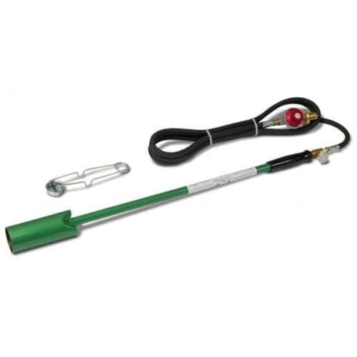 Image of Weed Dragon VT2-23C Propane Vapor Torch Kit, 100,000 BTU Weed Burner with Hand-Tighten Tank Fitting, 27.5-Inch Length for Outdoor Weed Control, Driveway Cleanup and Garden Use