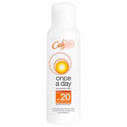 Image of Once a Day Sun Lotion Spray Spf 20 200ml - Gives Your Skin Great Protection While Out in the Sun - All Day Protection - Quick Drying and Non Greasy