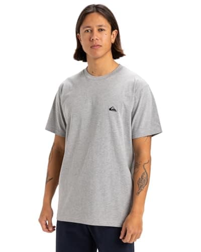 Image of Quiksilver Short-Sleeved T-Shirt Basic SS TEE Young Men Men Grey S
