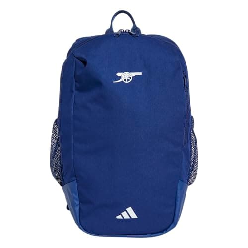 Image of adidas Arsenal Home College Backpack Size 26 Victory Blue/Better Scarlet/White, Victory Blue/Better Scarlet/White, 26, Classic