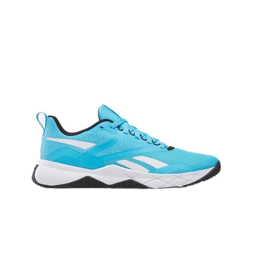 Image of Reebok Men's NFX Trainers, Future Cyan Black White, 8.5 UK
