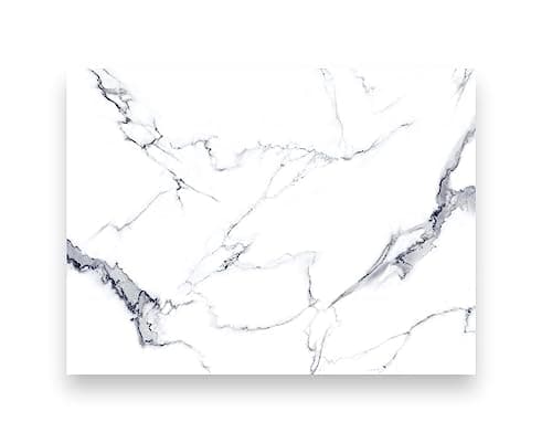 Image of Snow White Marble Glass Chopping Board Kitchen Worktop Saver Protector Cutting Board 40x30cm