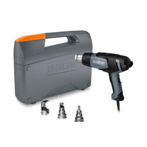 Image of Steinel - 110051546 HL 1920 E Classic Kit - Heat Gun Set incl. hot air Gun with Adjustable Temperature & Airflow, for Soldering Pipes, Fitting Shrink tubing, thawing Frozen Pipes