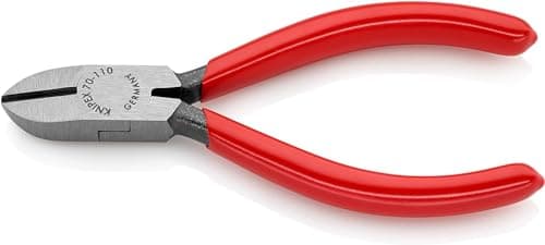 Image of KNIPEX Diagonal Cutter Self-Service Card with Plastic Coating 110 mm, 70 01 110 SB