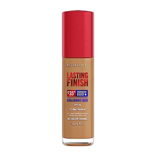 Image of Rimmel Lasting Finish 35 Hour Foundation - 403 Golden Caramel