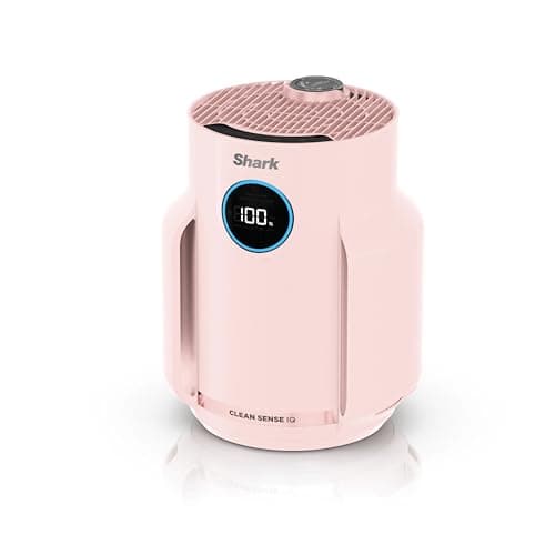 Image of Shark NeverChange5 Air Purifier for Home, Bedroom, Office, Room Coverage 23sqm, 5-Year HEPA Filter Traps 99.97% of Allergens including Dust, Pollen, Pet Dander, Quiet, LED Display, Quartz HP072UKPK