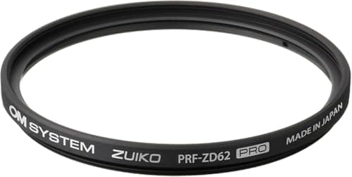Image of OM SYSTEM Zuiko PRF-ZD62 MFT Protective Filter Pro for Olympus/OM SYSTEM PRO Lenses 12-40mm F2.8, 90mm F3.5 Macro, 40-150mm F4.0, 45mm F1.2, 25mm F1.2, 17mm F1.2
