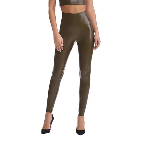 Image of Commando Perfect Control Faux Leather Legging Medium Cadet