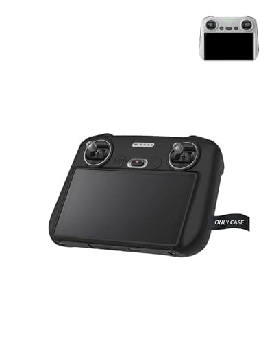 Image of Cover for DJI RC Remote, yystao Silicone Protective Case Cover Compatible with DJI Mavic 3 Classic/Mini 3 PRO, Dustproof Shell,Scratch-Resistant, Black