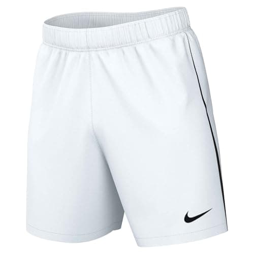 Image of NIKE DR0960-100 M NK DF LGE Knit III Short K Pants Men's White/Black/Black Size L