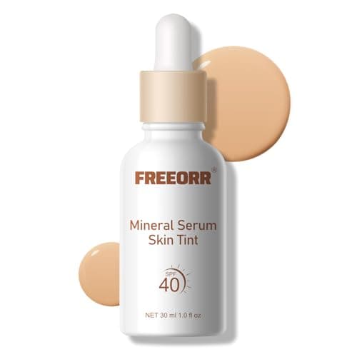 Image of KYDA Mineral Serum Skin Tint, SPF 40 Tinted Moisturizer BB Cream, Infused with Niacinamide, Dewy Finish for Smoothing Glow Skin, Buildable Light Coverage, 1 Fl Oz, Nude Beige