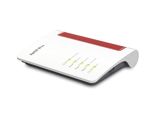 Image of FRITZ!Box 7690 International Router, WiFi 7, Dual Band 4x4 (5760Mbps 5GHz and 1440Mbps 2.4GHz), Mesh, 2.5GB WAN, 2 x Gigabit LAN, 2.5GB LAN, 1 x USB 3.0, DECT Base, Media Server