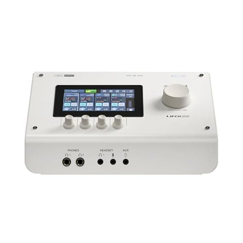 Image of Yamaha URX22 4-In / 2-Out Dual USB-C Audio Interface With Touchscreen, Includes Cubase Al, WaveLab Cast, Basic FX Suite, and Steinberg Plus Software Bundle, White URX22 W