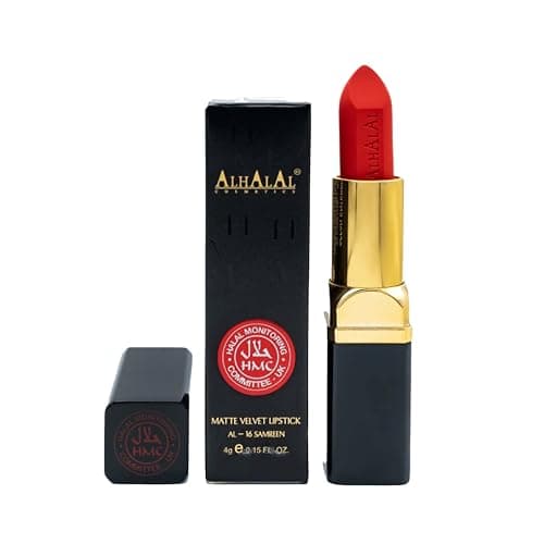 Image of Halal MATTE VELVET LIPSTICK Long Lasting up to 16h Vegan and Cruelty-Free (AL-16-SAMREEN)