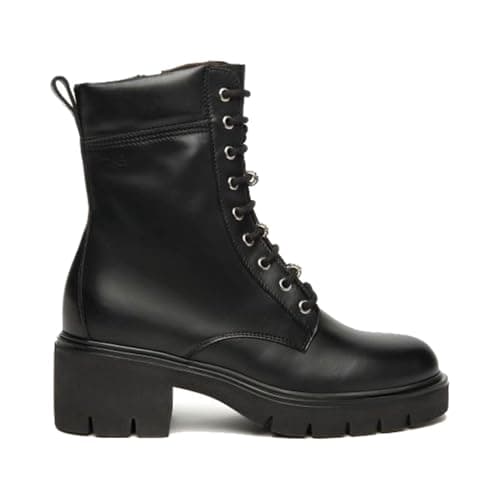 Image of Nero Giardini I514810D Women's Leather Boots (Black, 4, UK Footwear Size System, Adult, Women, Numeric, Medium, 4)
