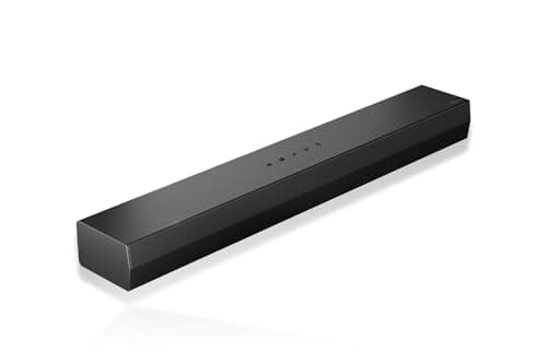 Image of LG S20A 2.0ch Compact Soundbar (50W) with Dolby Audio (AI Sound Pro, Wow Interface, Bluetooth, HDMI ARC, Wall Mountable Possible) [2024], Black
