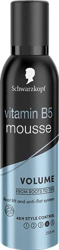 Image of Schwarzkopf Styling Volume Lift Hair Mousse, Volumising with Hold, 250 ml