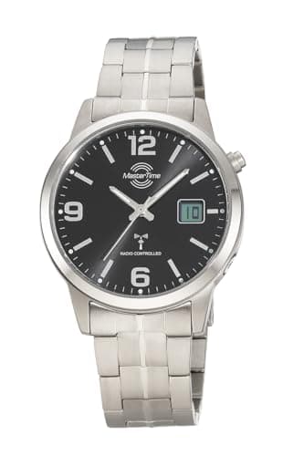 Image of Master Time MTGT-10954-22M Radio-Controlled Quartz Men's Watch Analogue Digital with Titanium Strap