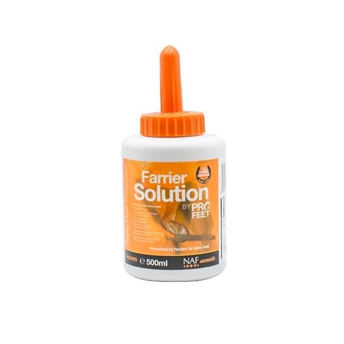 Image of NAF Profeet Farrier Solution 500ml – Hoof Dressing for Horses – Nourishes, Protects & Strengthens Hooves – With Natural Oils & Antibacterial Agents – Easy Brush-On Application