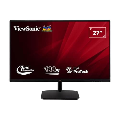 Image of ViewSonic Va2732-H-2 27 Inch, Full Hd, 100Hz, 1Ms, Ips, Hdmi, Vga, Frameless, Led Monitor