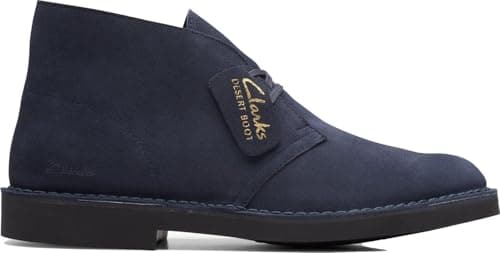 Image of Clarks Desert Bt Evo Mens Navy Suede, 12