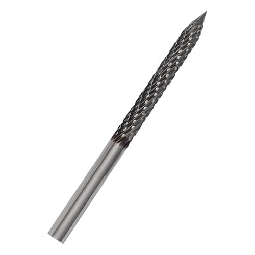 Image of Be In Your Mind Milling Cutter 6MM x 88MM Tungsten Steel Tyre Repair Carbide Burr Hard Metal Burr Tire Drill Carbide Rotary Head for Pneumatic Drill