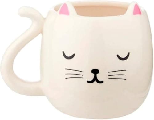 Image of Sass & Belle Cutie Cat Shaped Mug