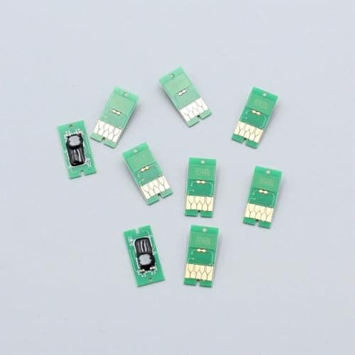 Image of TOOLS America Version T8041-T8049 T804A T804B T804D Replacement Ink Cartridge Chip for compatible with Epson SureColor P6000 P7000 P8000 P9000 Printer(Green)