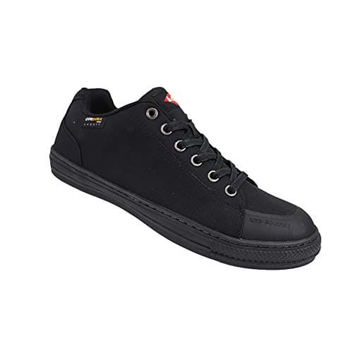 Image of Lee Cooper Workwear LCSHOE149 Unisex SB SRA Retro Baseball Cordura Safety Shoe, Black, 6 UK