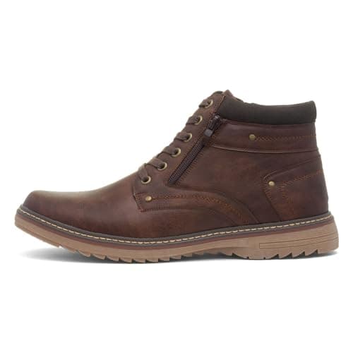 Image of STONE CREEK Cascade Mens Brown Lace Up Ankle Boot - Size 10.5 - Brown