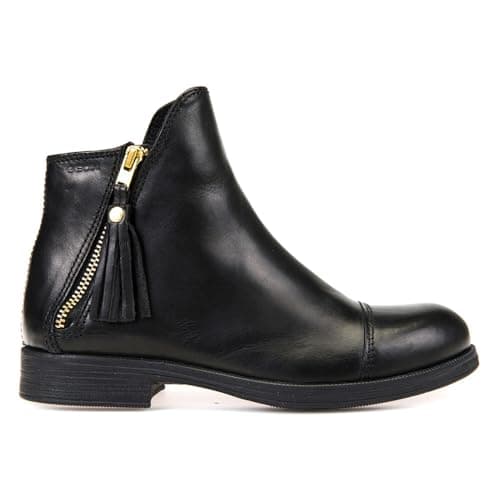 Image of Geox Girl's Jr Agata C Ankle Boots, Black, 7 UK