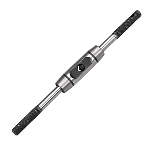 Image of sourcing map Adjustable Tap Wrench Handle, for Metric M2-M8 Taps, Thread Tap Holder Reamer Hand Tapping Tool for Machinist Repair, Die-Casting Body