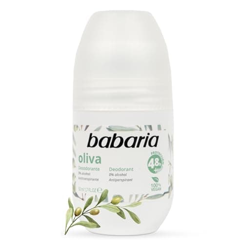 Image of Babaria Sensitive Deodorant Roll-On with Olive Oil - 50 ml