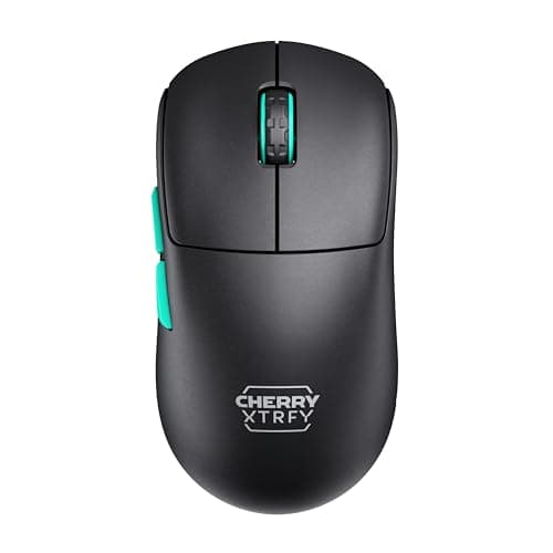 Image of CHERRY XTRFY M68 Wireless, Ultra-Light Cordless Gaming Mouse, 2.4 GHz RF, Optimised for esports, Symmetrical Shape with Ultra-Low Front, Black