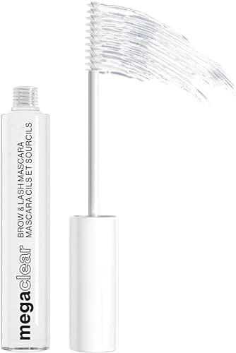 Image of wet n wild Mega Clear Brow & Lash Mascara - Sculpts Brows, Defines Lashes, Conditioning with Soy Protein & ProVitamin B5, Primer & Top Coat, Cruelty-Free & Vegan - Clear