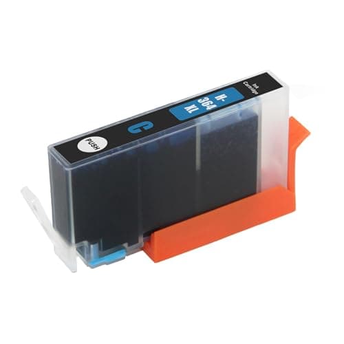 Image of Go Inks Compatible Cyan 364C Ink Cartridge Replacement for HP 364 XL High Capacity for HP Photosmart, DeskJet & OfficeJet Printers (15ml) - 1 Pack