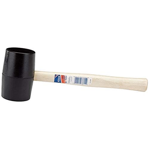 Image of Draper 78615 Rubber Mallet with Hardwood Shaft, 800g,Blue