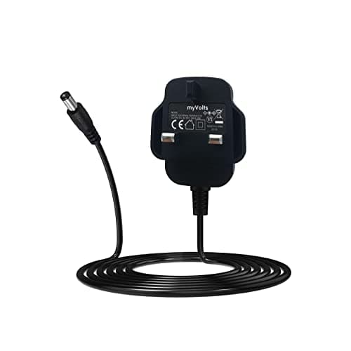 Image of myVolts 6V power supply adaptor compatible with PURE Elan E3 Portable Digital DAB/DAB+/FM Digital Radio - UK plug