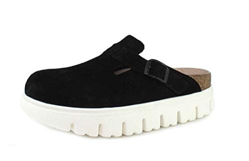Image of Birkenstock Papillio Boston Chunky Women | Black (1014921)