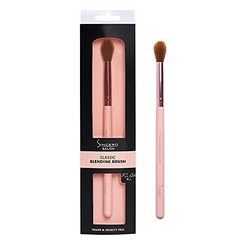 Image of SINCERO SALON Eyeshadow Brush I Perfect for Blending Smokey Eye I Rose Gold, 100% Vegan, Cruelty-Free Eye Shadow Brush I Eyeshadow Brushes & Eyeshadow Applicators, Perfect as a Gift