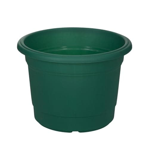 Image of Whitefurze G01R35 35cm Milano Round Planter - Forest Green