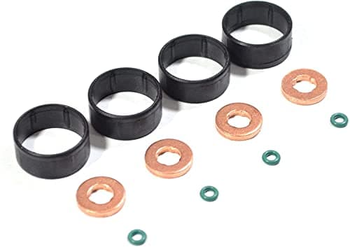 Image of BIAREN Fuel Injector Seal Washer O-Ring Kit For Ford Fiesta Fusion 1.4 TDCI Citroen C2 C3 Nemo Xsara Peugeot 206 207 307 Bipper 1.4 HDI 1204698 1982F7