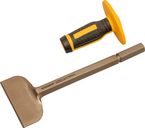 Image of Roughneck® Gorilla ROU31927 Brick Bolster with Non-Slip Hand Guard 102x279mm/4x11