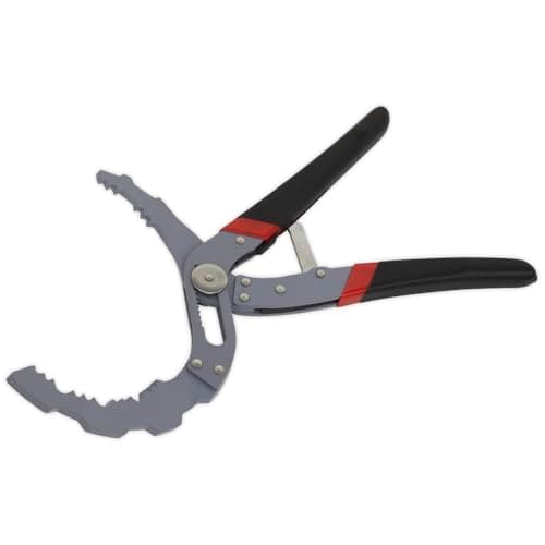 Image of Sealey AK6421 Self Adjusting Oil Filter Pliers - Angled