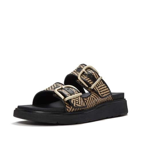 Image of FitFlop GEN-FF womens Slide, Black, 5 UK