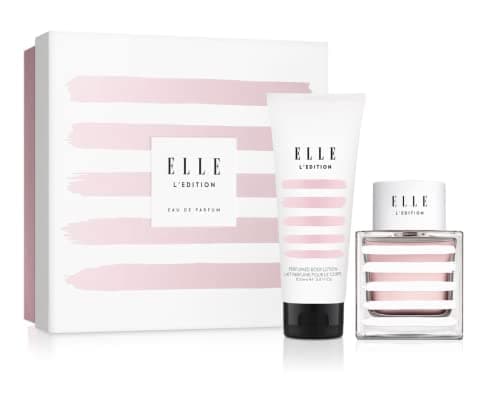 Image of ELLE L'Edition Women's Eau de Parfum and Lotion Gift Set
