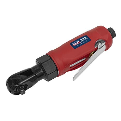 Image of Sealey Gsa634 Compact Air Ratchet Wrench 1/4Sq Drive