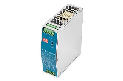Image of DIGITUS Industrial Power Supply 48V DC, 120W AC-DC, metal case, DIN rail mountable