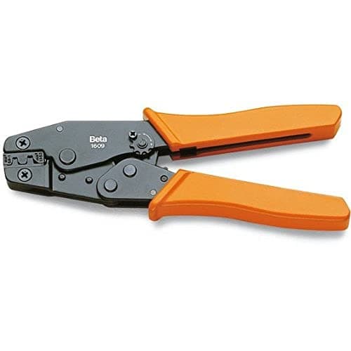 Image of Beta 16090001 Model 1609 Crimping Plier for Non-Insulated Terminals, Professional Model, 0.5mm-2.5mm